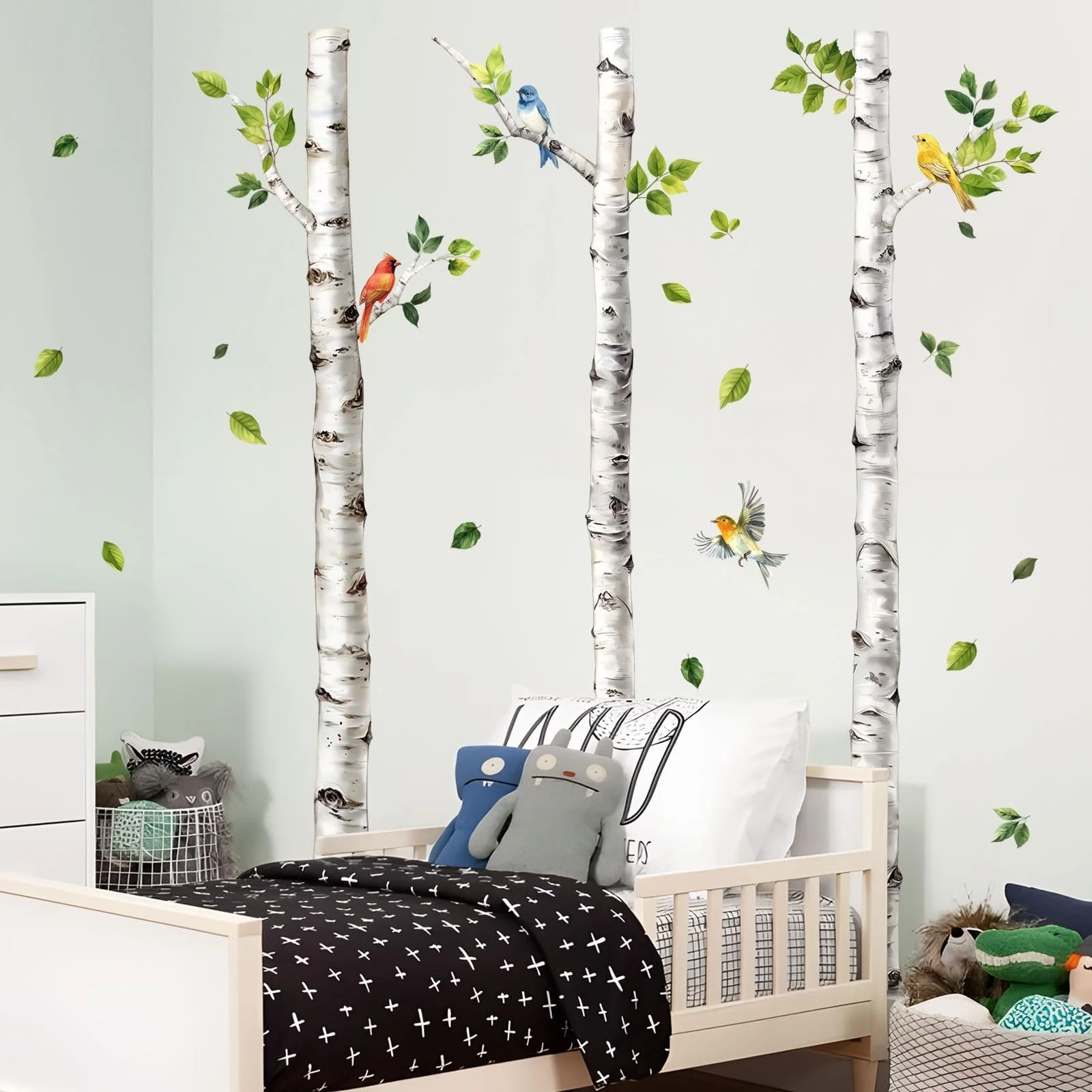 Наклейка на стіну Supzone Берези 174 см, фото №6