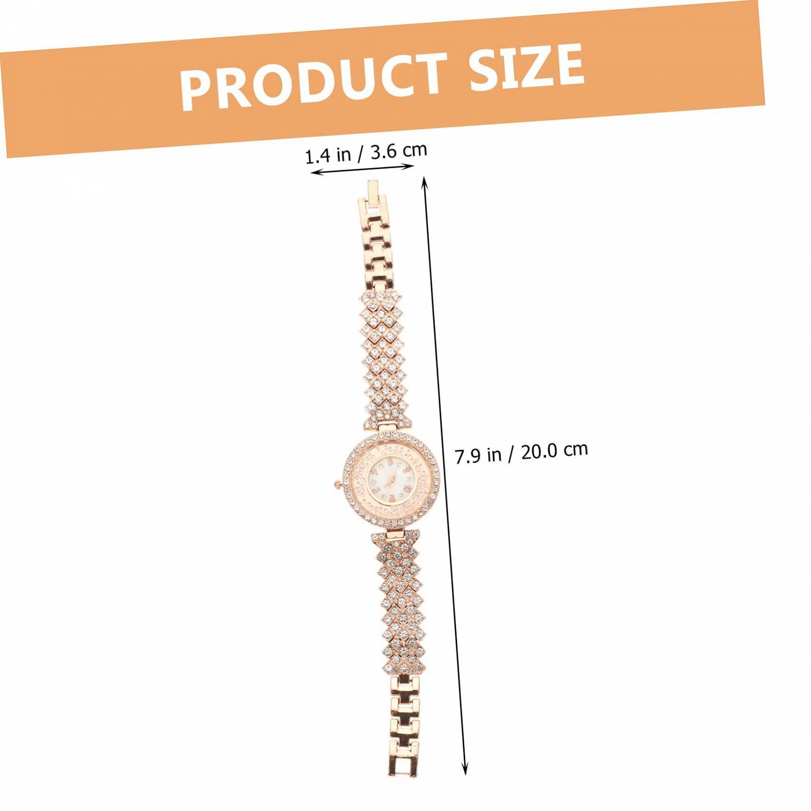 Женские часы Healvian Модный наручный орнамент Розовое золото Стильные женские часы, фото №8