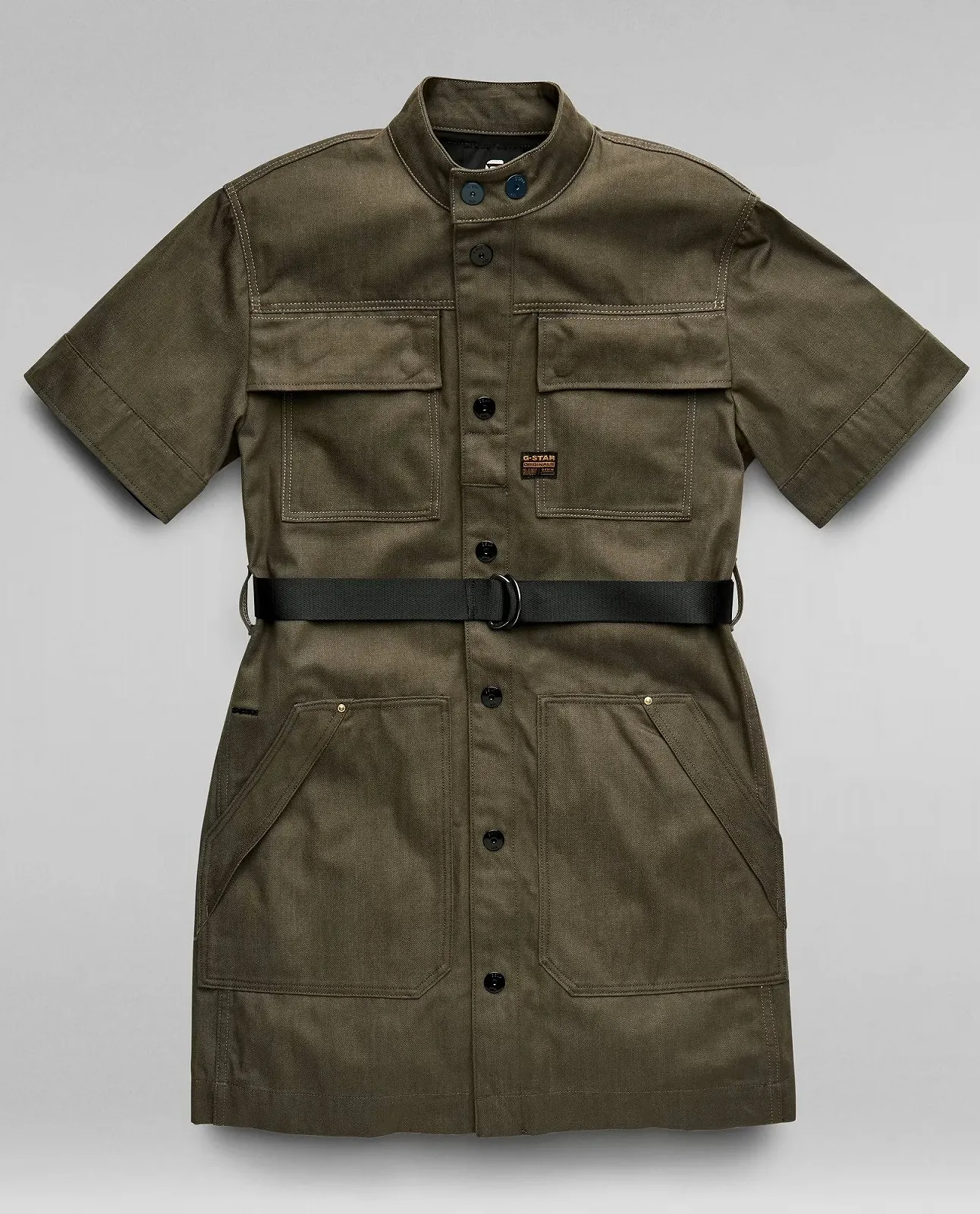 Женское платье G-Star RAW Shirt Dress Short Sleeve - S, фото №4