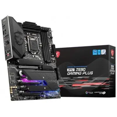 Материнская плата MSI MPG Z590 GAMING PLUS, фото №1 Материнская плата MSI MPG Z590 GAMING PLUS, фото №1