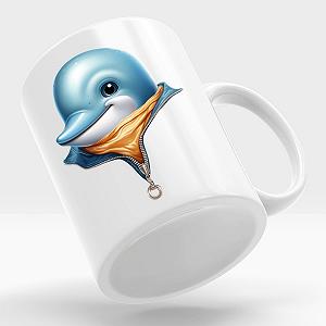 Кухоль Baby Dauphin Fun для дітей synthetic.ua - Фото 1