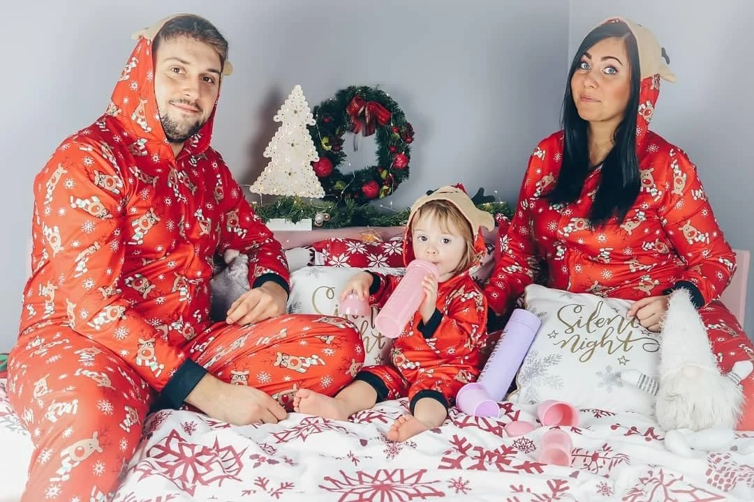 Рождественский пижамный комплект Iffei Family, фото №4