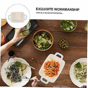 Деко керамічне GALPADA небесно-блакитне для духовки synthetic.ua - Фото 1