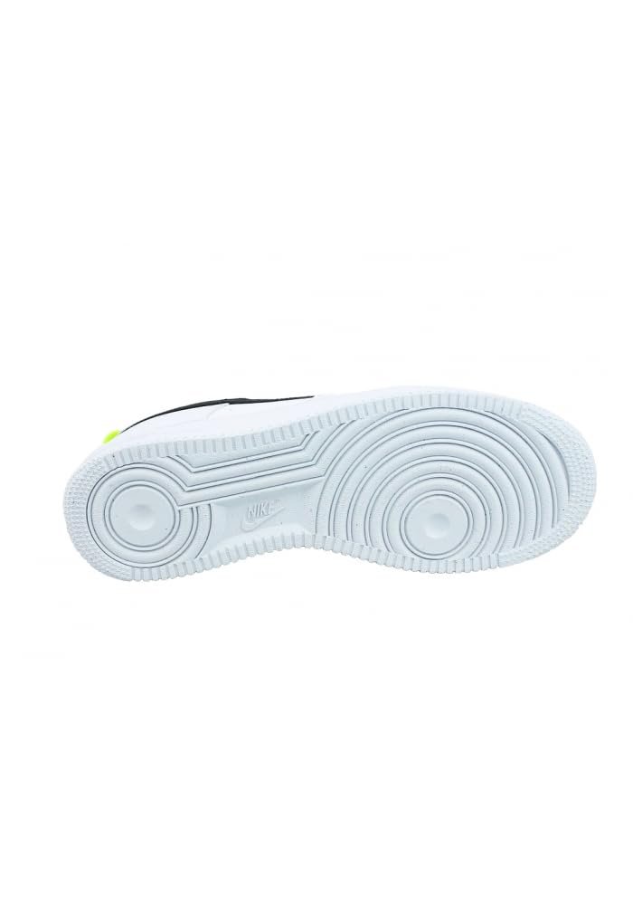 Кросівки Nike Air Force 1 '07 Білі Неон Білі, фото №4