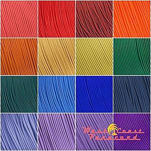 Паракорд West Coast Paracord 550 Type III, 7 ниток, 30 метрів, коричнево-золотий synthetic.ua - Фото 1