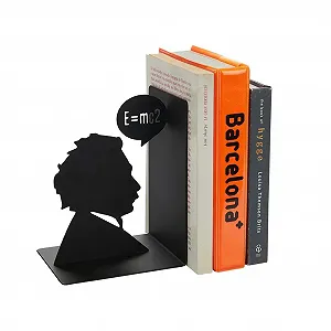 Держатель для книг Balvi Эйнштейн Железо 17 Черный - Фото 1