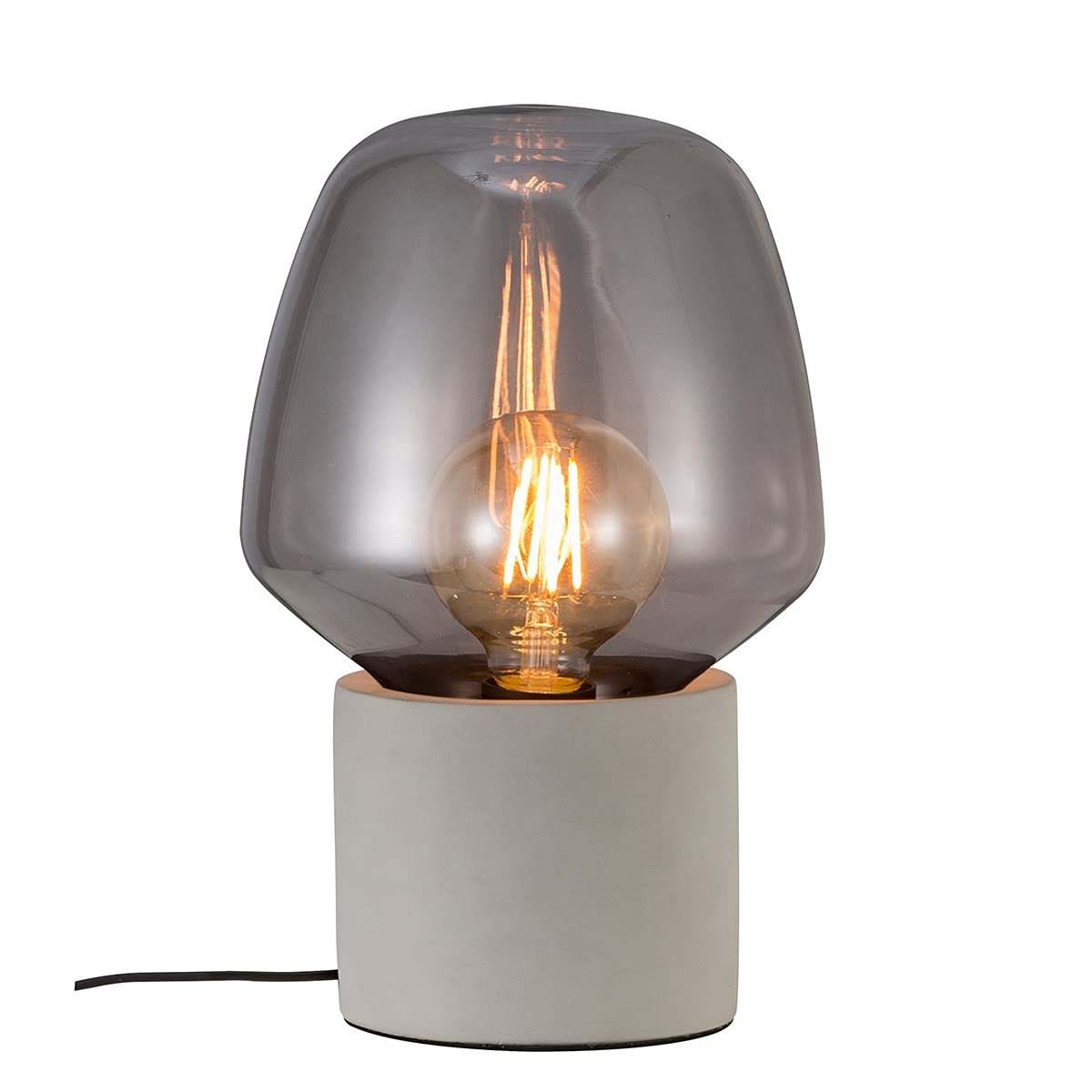 Настольная лампа Nordlux Christina E27 IP20 Дымчатое стекло Серый, фото №1
