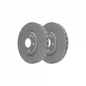 Гальмівний диск ATE 24.0128-0106.1 для CHRYSLER MERCEDES-BENZ, передня вісь synthetic.ua - Фото 1