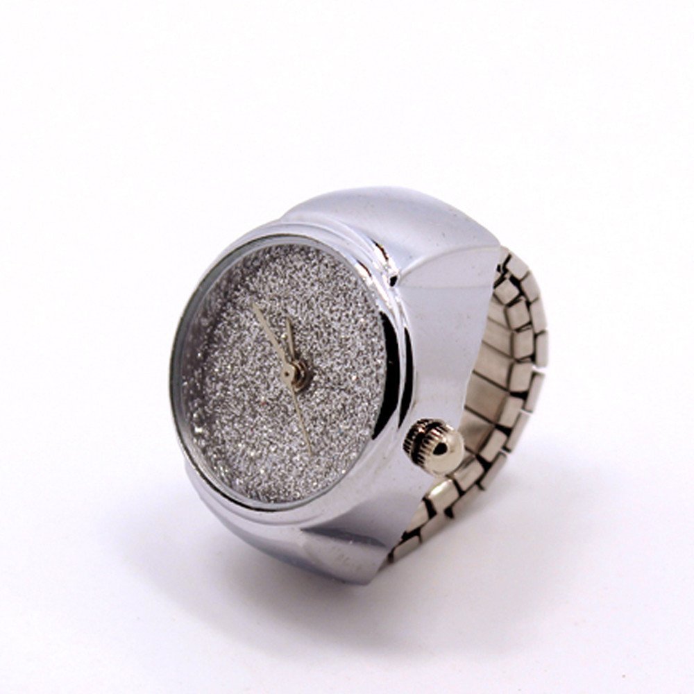 Женские часы Кварцевые Аналоговые Часы-Кольцо Стальные, фото №2