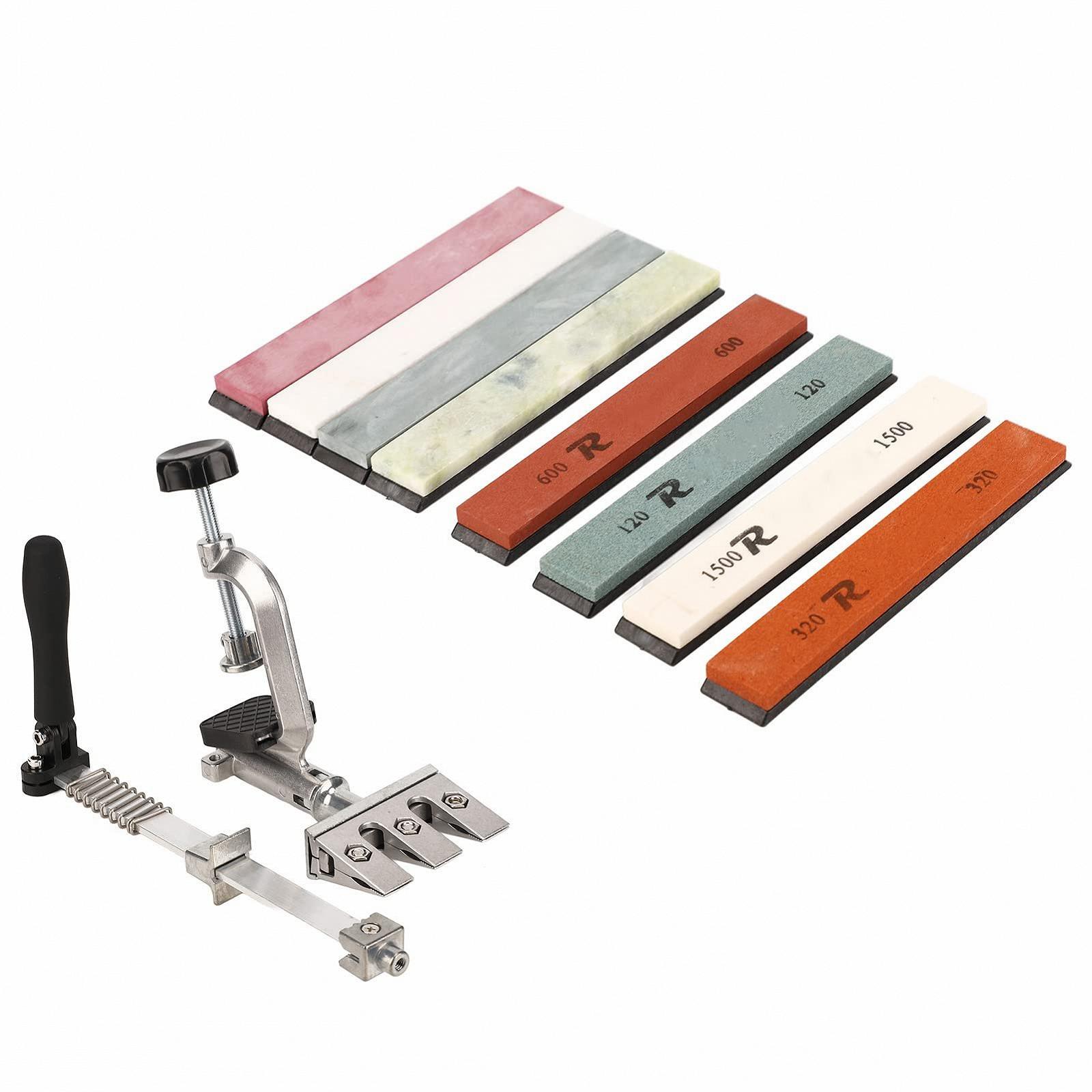 Точильна система KIMISS Vertical Bar Stone Sharpening System вертикальна професійна для кухонних ножів, фото №8