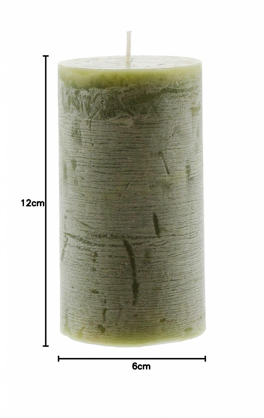 Свеча Rustic Green Набор 4 шт., фото №2 Свеча Rustic Green Набор 4 шт., фото №2