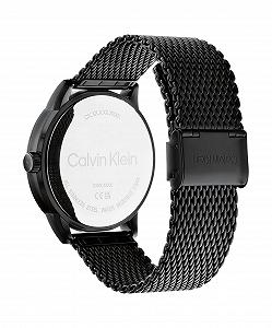 Годинник Calvin Klein Quartz Чоловічий Чорний Сталевий Ремінець 25200214 synthetic.ua - Фото 1