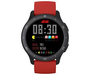 2E Смарт-годинник Motion GT2 47мм 1.32", 360x360 BT 5.2, Чорно-червоний synthetic.ua - Фото 1