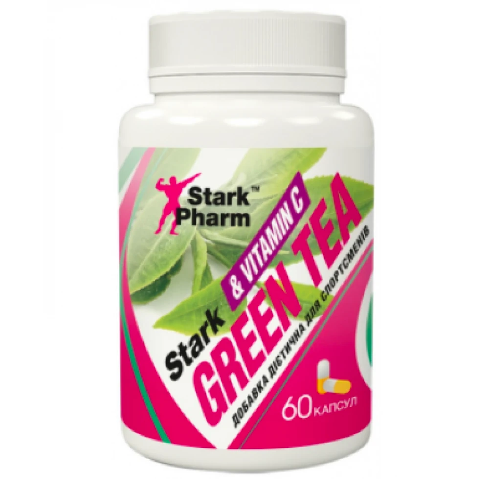 Stark Green Tea Vit C 60 caps, фото №1