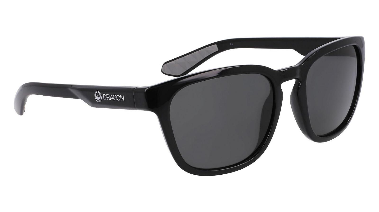 Унісекс Сонцезахисні окуляри Dragon Dune, Shiny Black з димчастими лінзами, One Size, глянцевий чорний з димчастим склом, фото №8