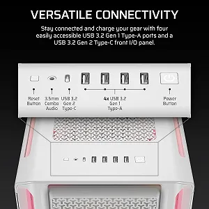 Корпус для ПК CORSAIR iCUE Link 5000T LX / RGB / Білий ціна на synthetic.ua - Фото 1 Корпус для ПК CORSAIR iCUE Link 5000T LX / RGB / Білий synthetic.ua - Фото 1