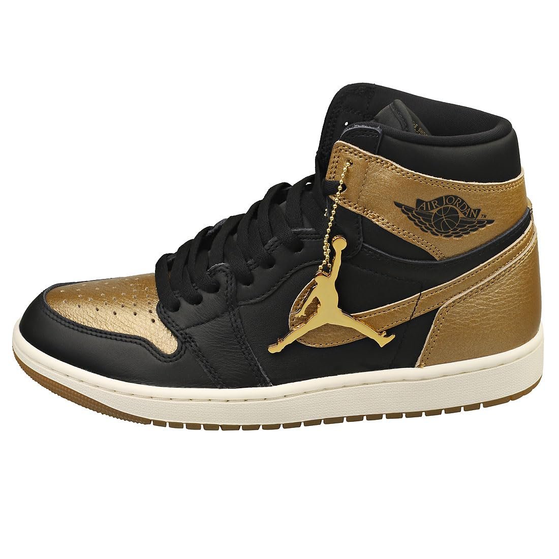 Кросівки Air Jordan 1 Retro High OG Yellow Ochre Black/Sail/Metallic Gold, фото №5
