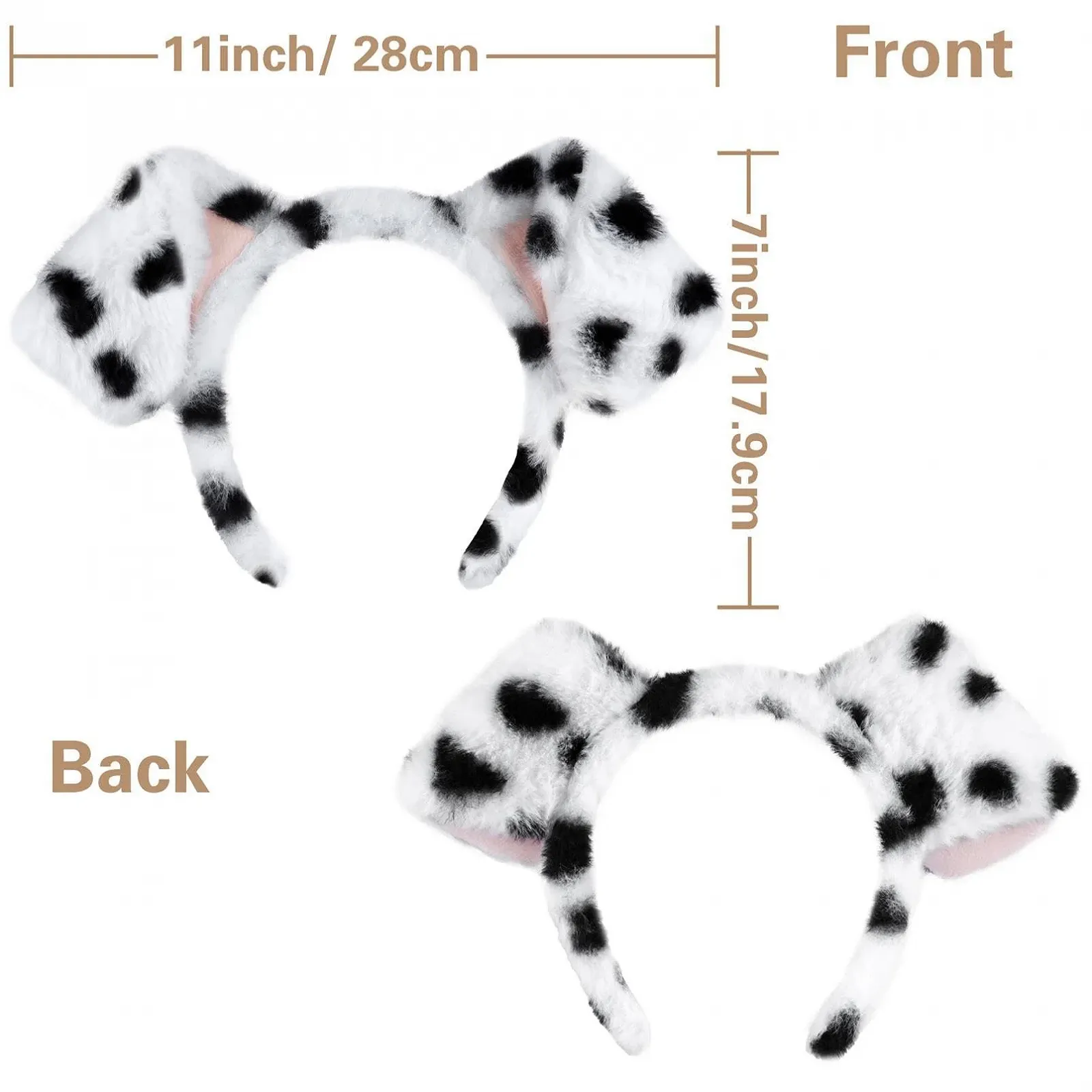 Обруч на голову Вуха Далматинця SIOTMERA, фото №7