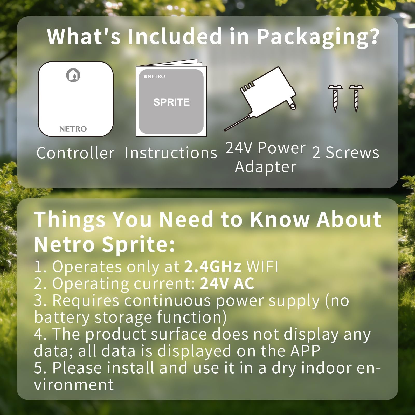 Контролер, таймер розбризкувача Netro WiFi 12 Zone Remote Access Weather Aware, фото №7