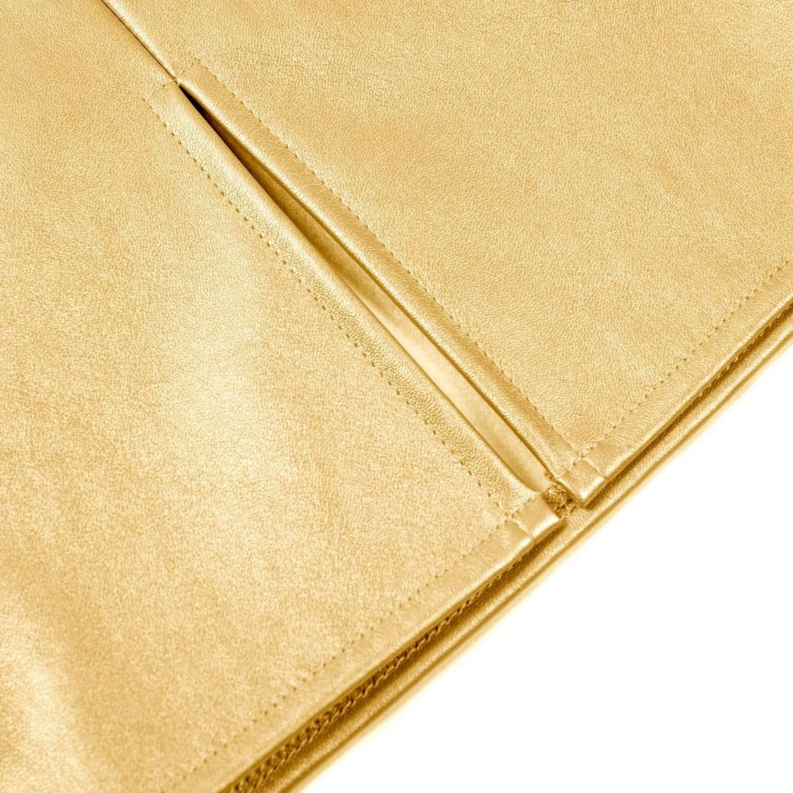 Спідниця Міні Золота Slim Fit, фото №6