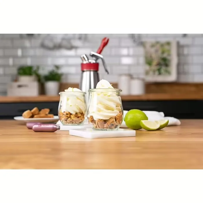 Диспенсер для вершків iSi Gourmet Whip Plus / 1л / Метал, фото №4 Диспенсер для вершків iSi Gourmet Whip Plus / 1л / Метал, фото №4