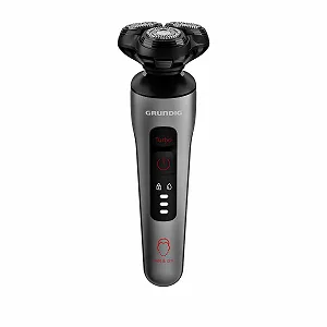 Електробритва Grundig ProClub MS 8130 BeardCare Sensor Wet & Dry Dark Matte Chrome/Red synthetic.ua - Фото 1