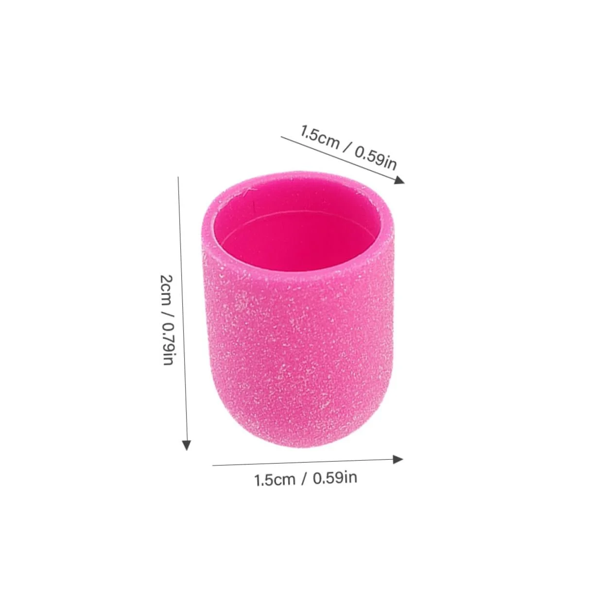 Набор для маникюра PACKOVE C шлифовальными колпачками и головкой, фото №2