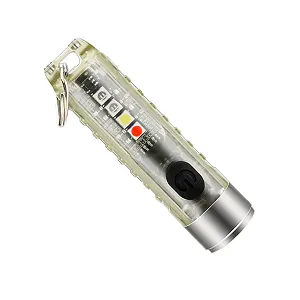 Ліхтарик Ciieeo LED USB акумуляторний маленький з брелоком портативний для кемпінгу та надзвичайних ситуацій компактний та міцний - Фото 1