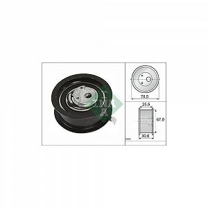 Ролик натяжителя ремня ГРМ INA 531 0251 30 для AUDI FORD SEAT SKODA VW - Фото 1