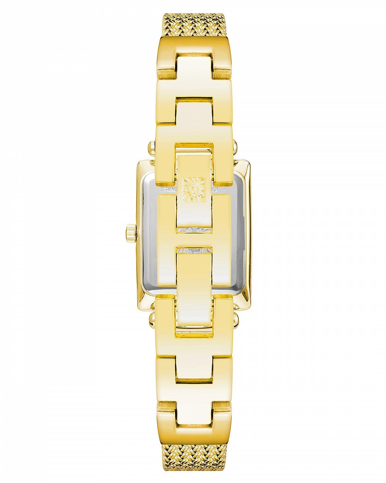 Жіночий годинник Anne Klein Золотий браслет, фото №3