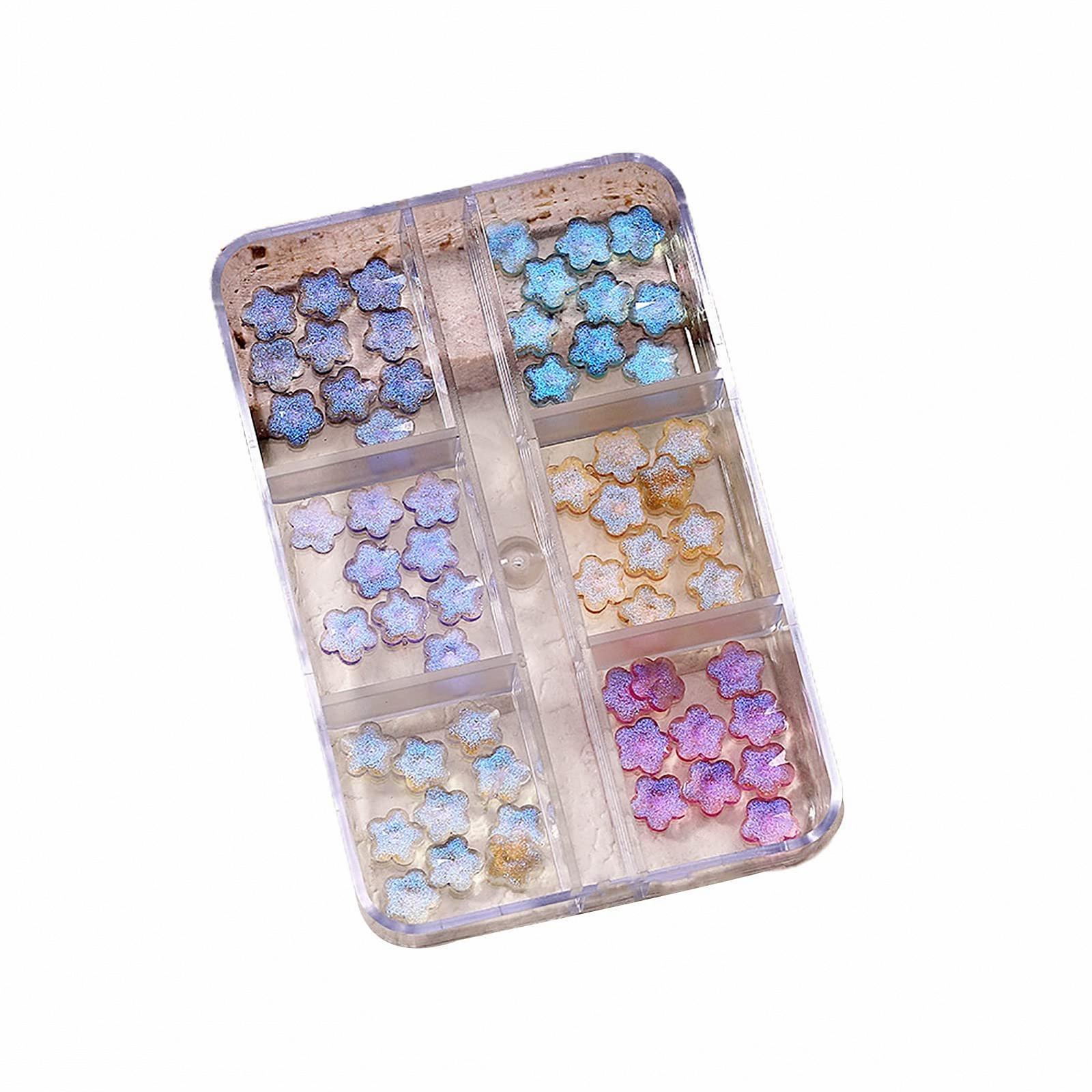 Стразы для ногтей Многоцелевые Яркий цвет Украшения для ногтей Стразы Подвеска для ногтей K, фото №1