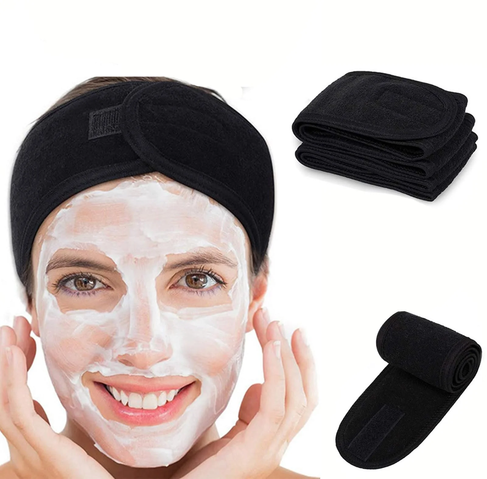 Набір з 2 косметичних пов'язок для волосся, фото №5