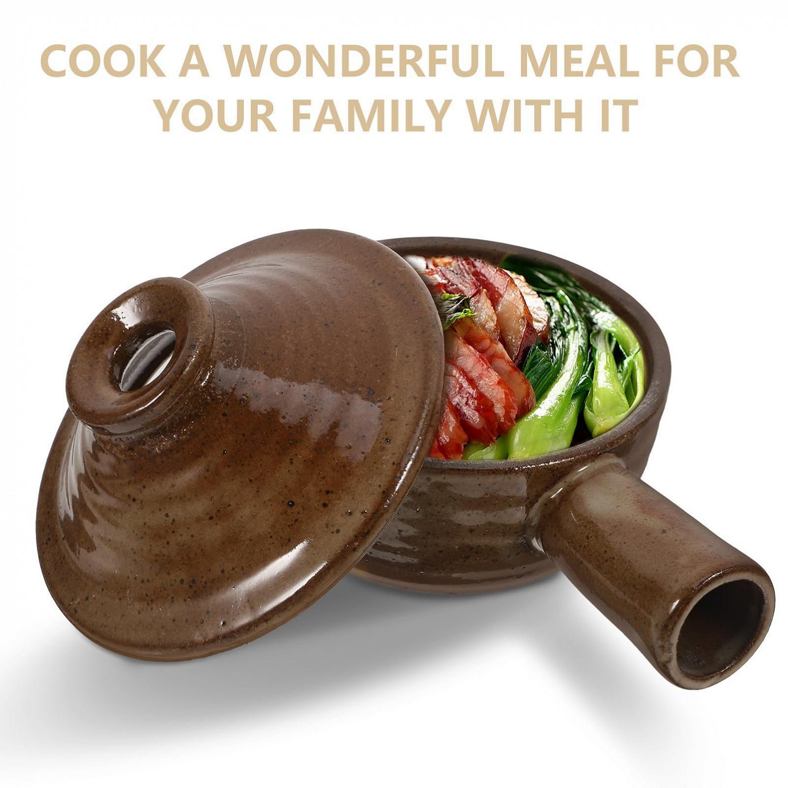 Кастрюля С крышкой Термостойкая Антипригарная для риса и супа, фото №9