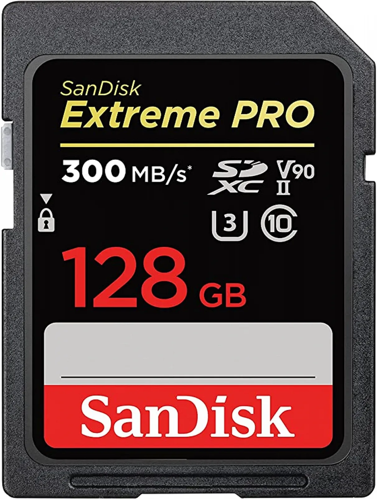 Карта памяти SanDisk Extreme PRO SDHC UHS-II V90 128GB 300 MB/s, фото №1 Карта памяти SanDisk Extreme PRO SDHC UHS-II V90 128GB 300 MB/s, фото №1
