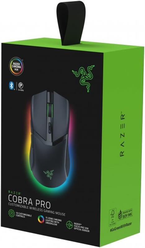Міша бездротова Razer Cobra Pro Black (RZ01-04660100-R3G1), фото №4