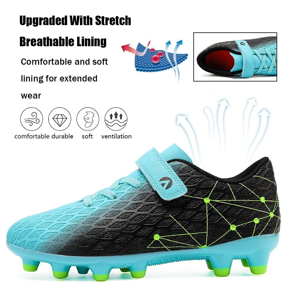 Футбольные Бутсы для Мальчиков, Детские, для Девочек, Спортивные, Тренировочные, для игры на Астро-газоне, фото №3