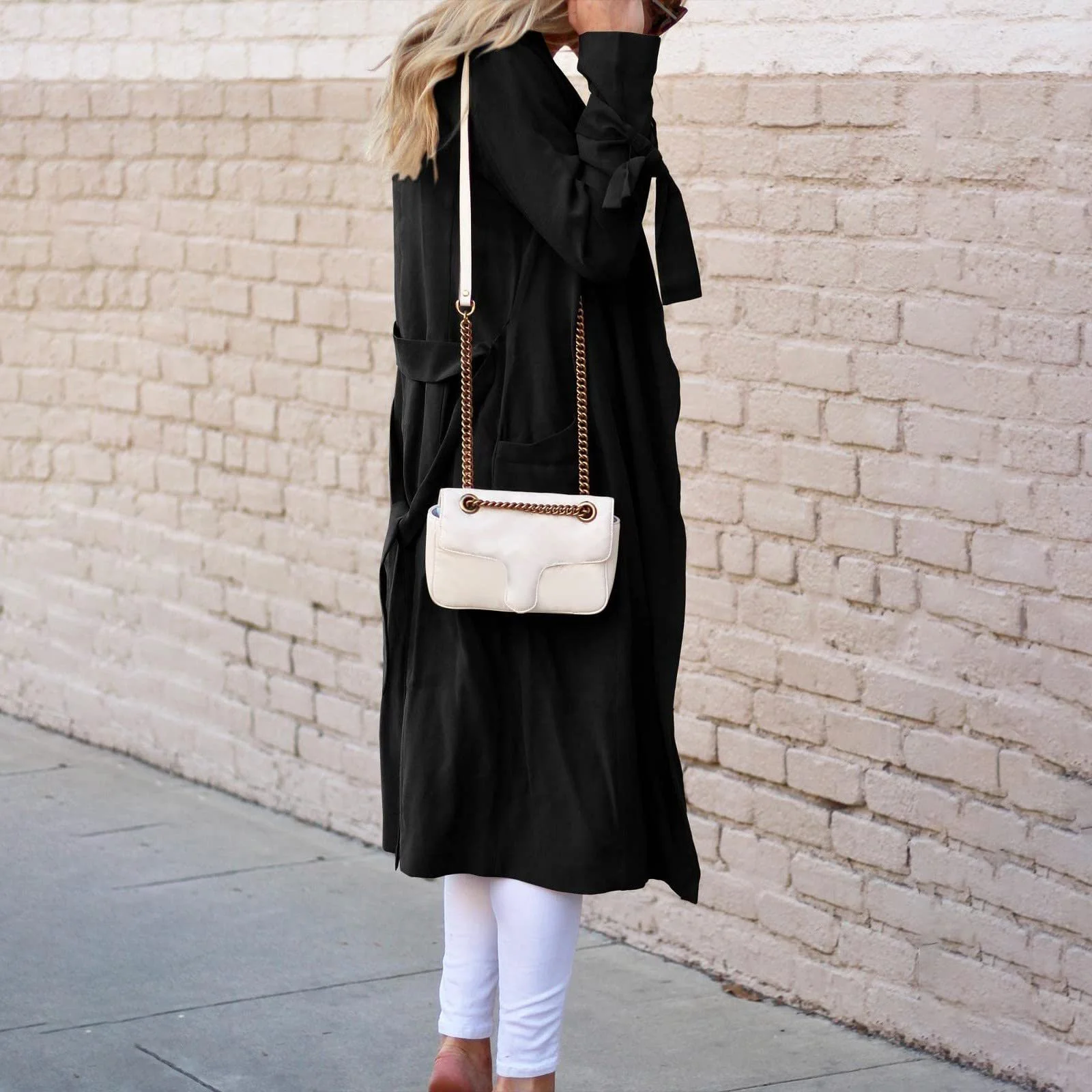 Тренч liangp Жіночий, фото №2