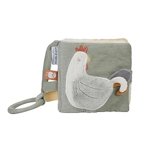 Тканинна Книжка для Коляски Little Dutch Little Farm 8819 Зелений - Фото 1