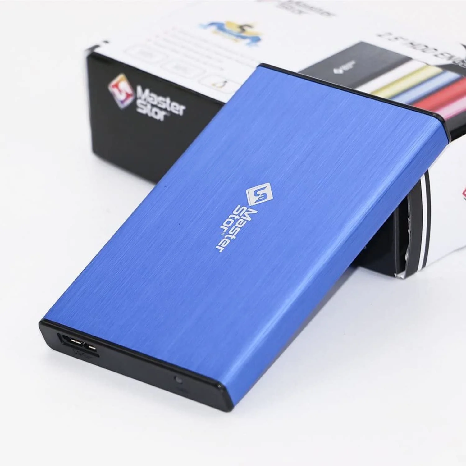 Портативный жесткий диск MasterStorb USB 3.0 Superfast 2.5" SATA Laptop Red Silver Black Blue Pink, фото №1