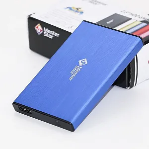 Портативный жесткий диск MasterStorb USB 3.0 Superfast 2.5" SATA Laptop Red Silver Black Blue Pink - Фото 1
