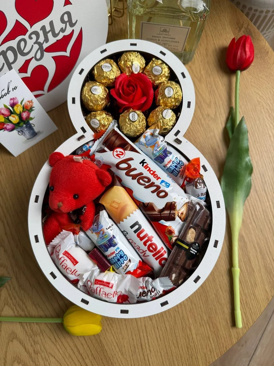 Набор конфет на 8 марта для женщины, фото №4