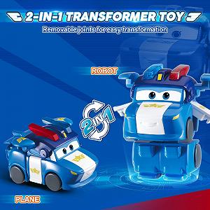 Фигурка-трансформер Super Wings Lucie, 5 см, синяя synthetic.ua - Фото 1