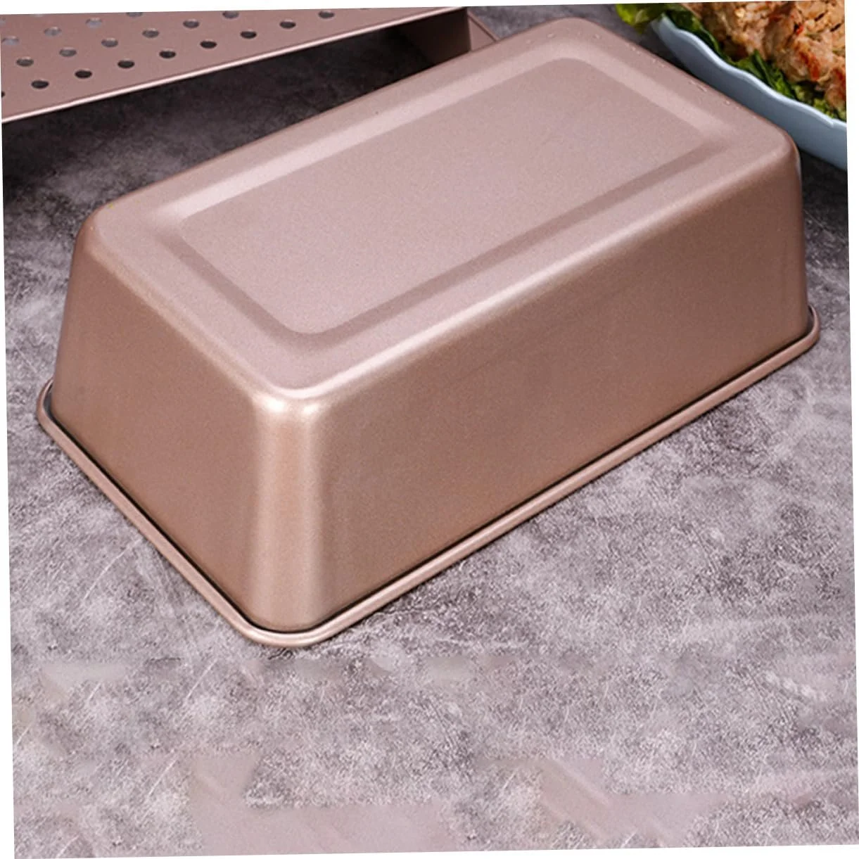 Форма для выпечки хлеба Veemoon Rose Gold углеродистая сталь с антипригарным покрытием большая розовая позолота, фото №5