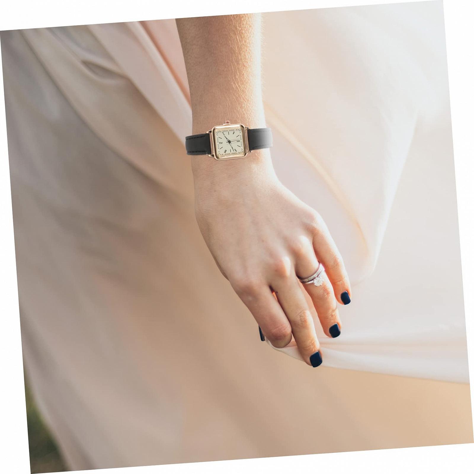 Женские наручные часы OATIPHO Цифровые Модные Белые, фото №8