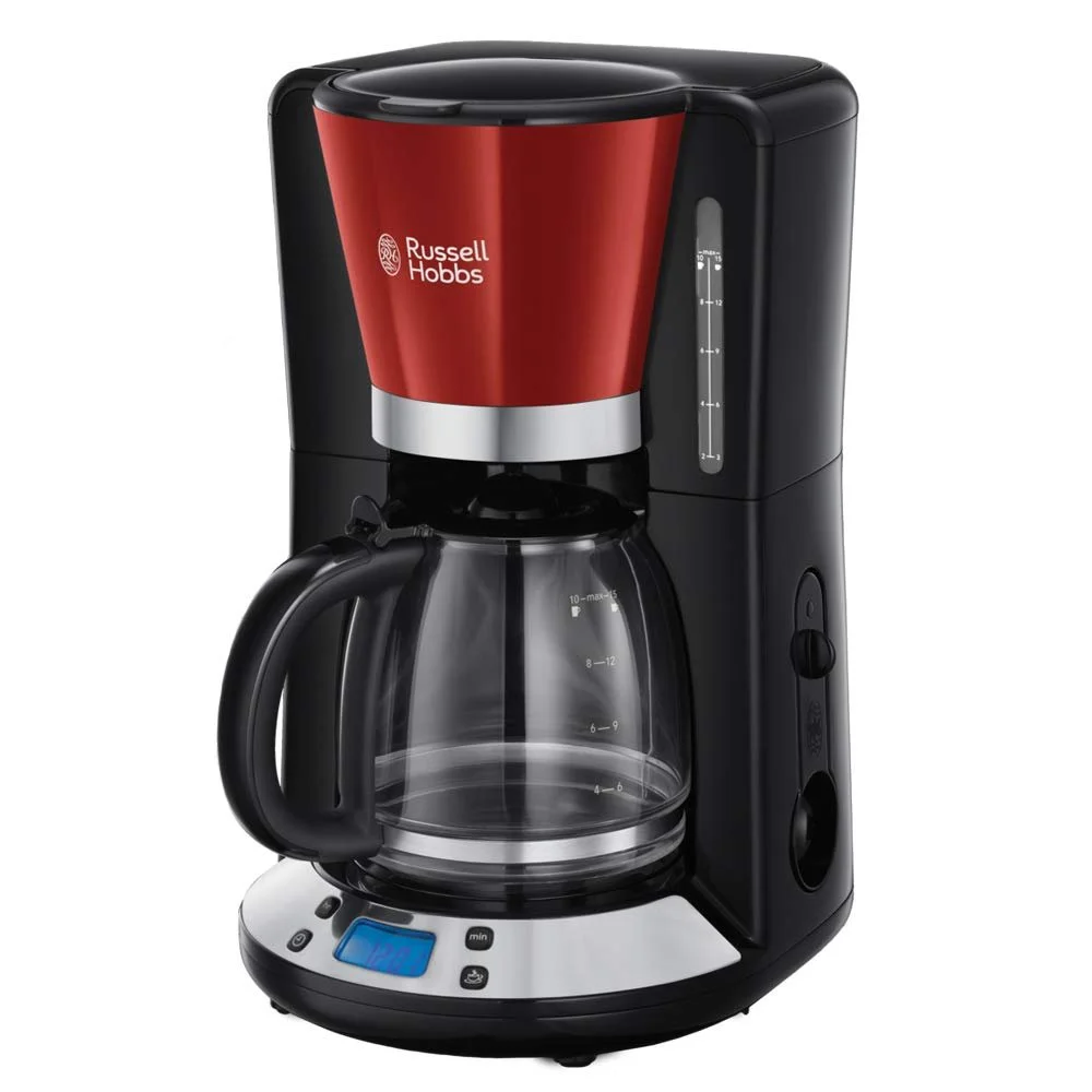 Кавоварка та тостер Russell Hobbs Colours+ 1.25 л червоні, фото №5