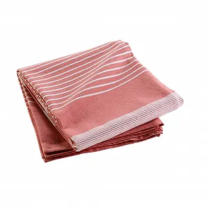 Покривало Douceur d'Intérieur, Adele Rose, бавовна та поліестер, ткане, 220 x 240 см - Фото 1