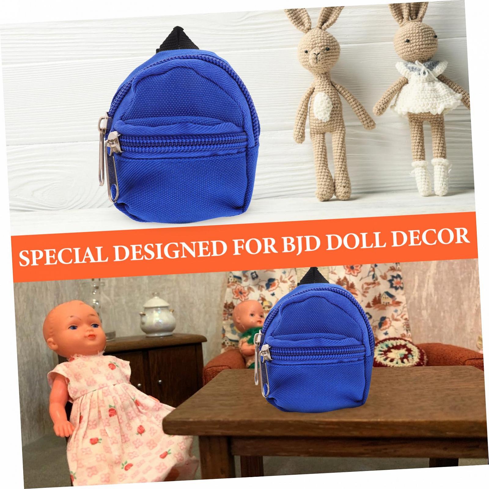 Игрушка KOMBIUDA Mini Backpack Декор Mini Backpack Мини рюкзаки Маленькая модель Игрушка Мини украшения для сценографии Фото реквизит Мини, фото №9