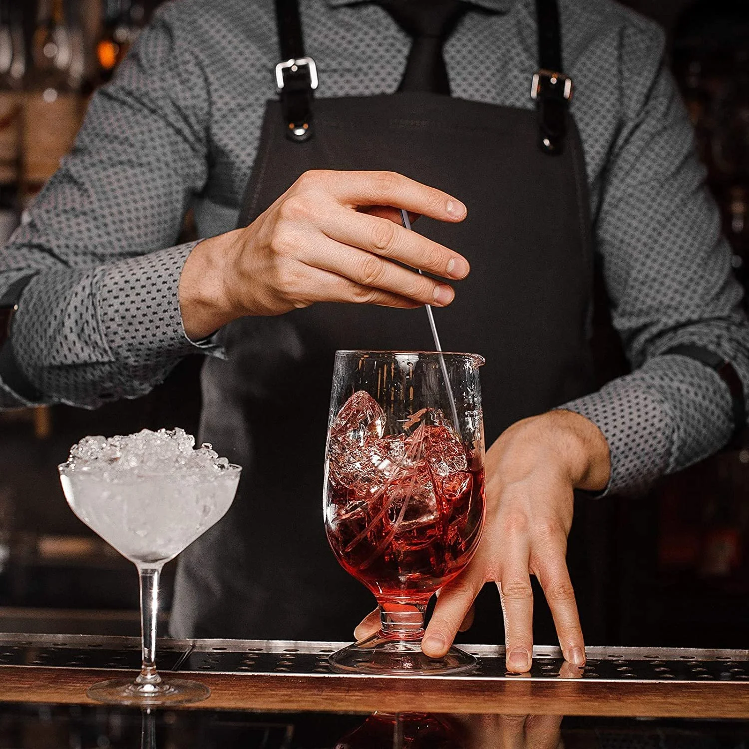 Набір ложок для лате макіато NC, 6 штук, 22 см, довгі, фото №5