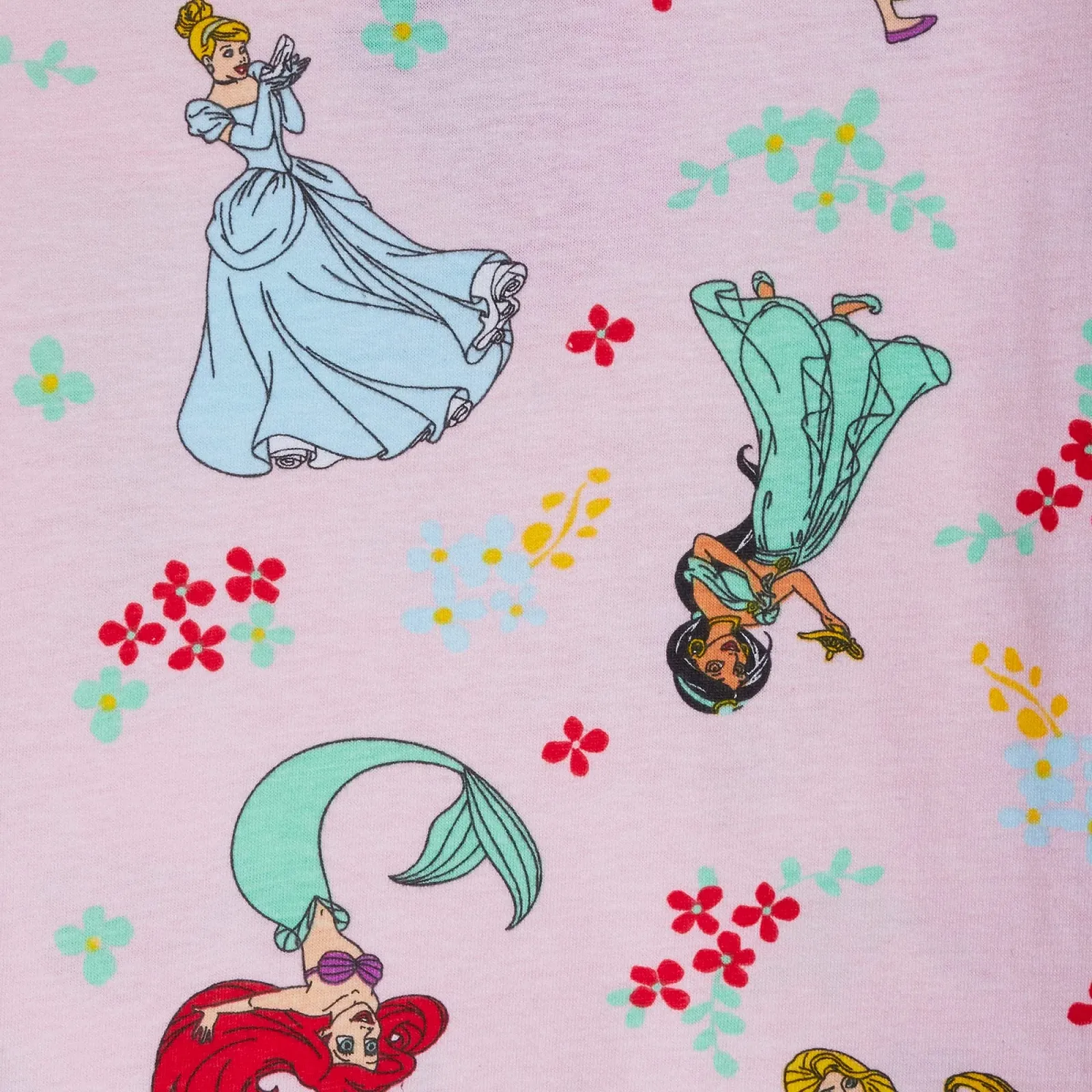 Піжама Disney Princess для дівчат, комплект, 100% бавовна, фото №3 Піжама Disney Princess для дівчат, комплект, 100% бавовна, фото №3