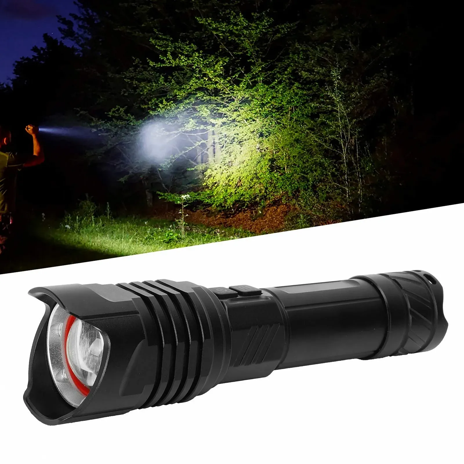 LED Фонарь Marhynchus 2500 lm Алюминиевый сплав, фото №4